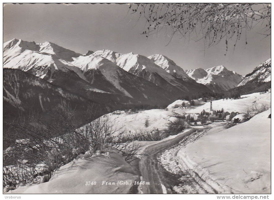 SWITZERLAND - Ftan 1961 - Ftan