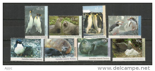 Faune Antarctique De L'AAT .   8 Timbres Neufs **.  Côte 20.00 € - Ungebraucht