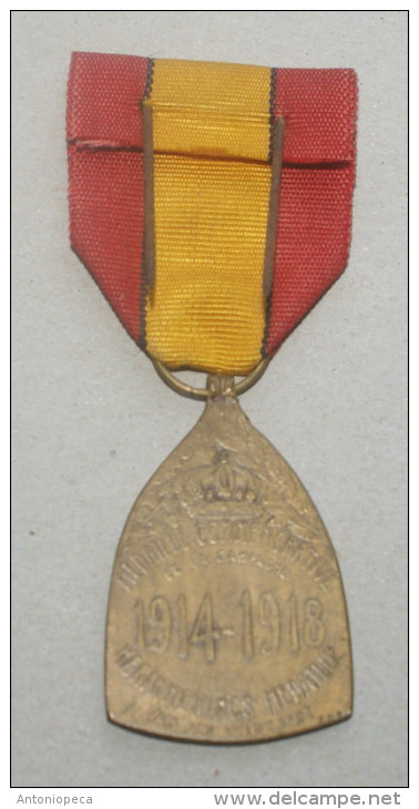 BELGIO 1914-1918, MEDAGLIA DI BRONZO DELLA GRANDE GUERRA - Belgique