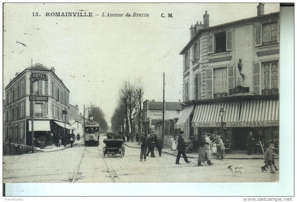 ROMAINVILLE L'Avenue De Brazza - Romainville