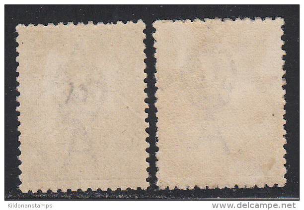 Australia 1915-27 Kangaroo, Mint Mounted, Wmk 6, Sc# ,SG 36,36b - Mint Stamps
