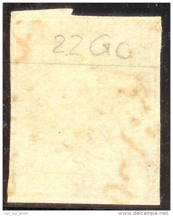 Heimat TI Malvaglia Ca. 1860 Strahlen-O 5Rp. Strubel Zu#22G - Usados