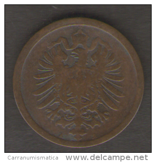 GERMANIA 2 PFENNIG 1876 - 2 Pfennig