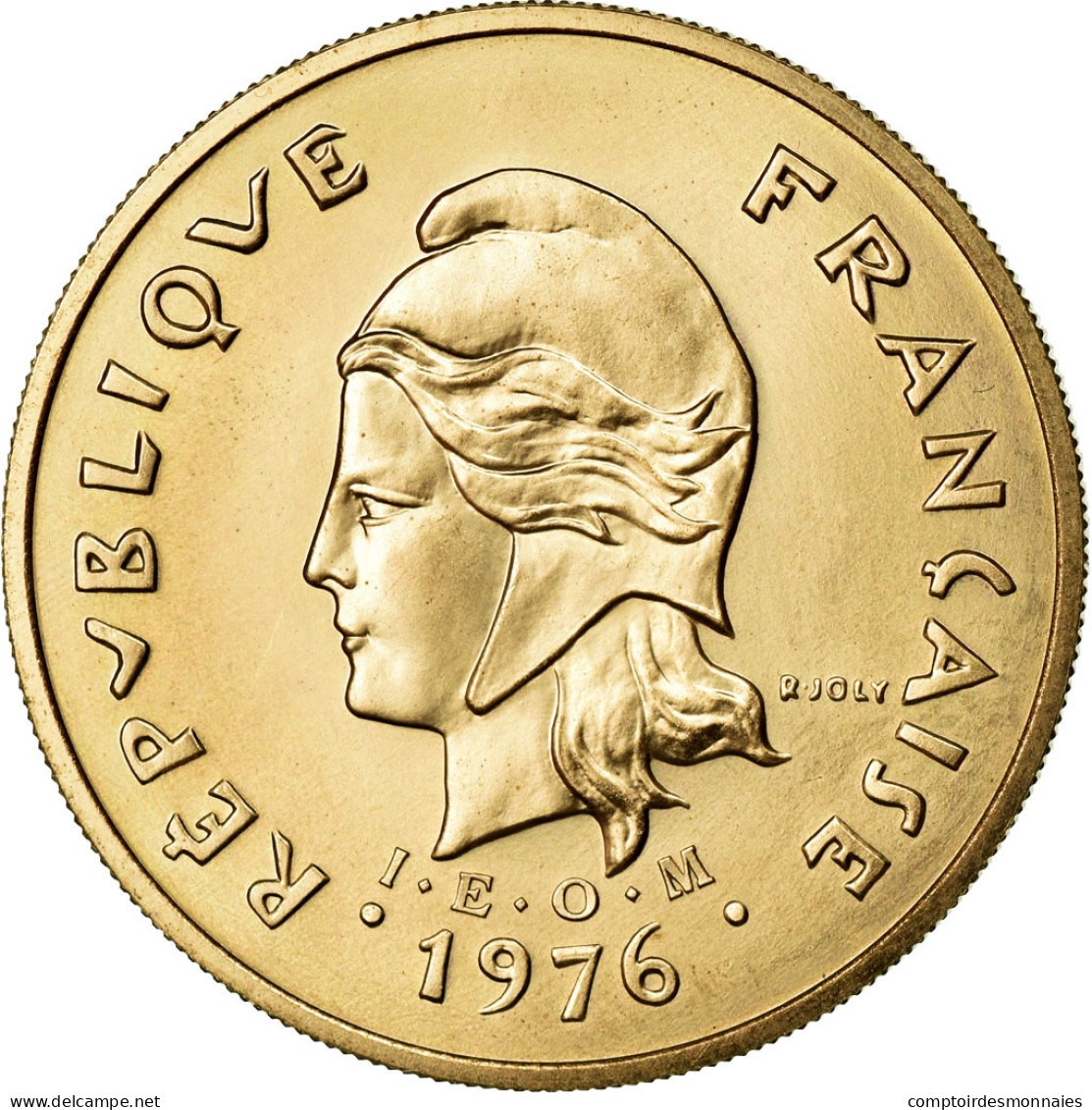 Monnaie, Nouvelle-Calédonie, 100 Francs, 1976, Paris, FDC, Nickel-Bronze - New Caledonia