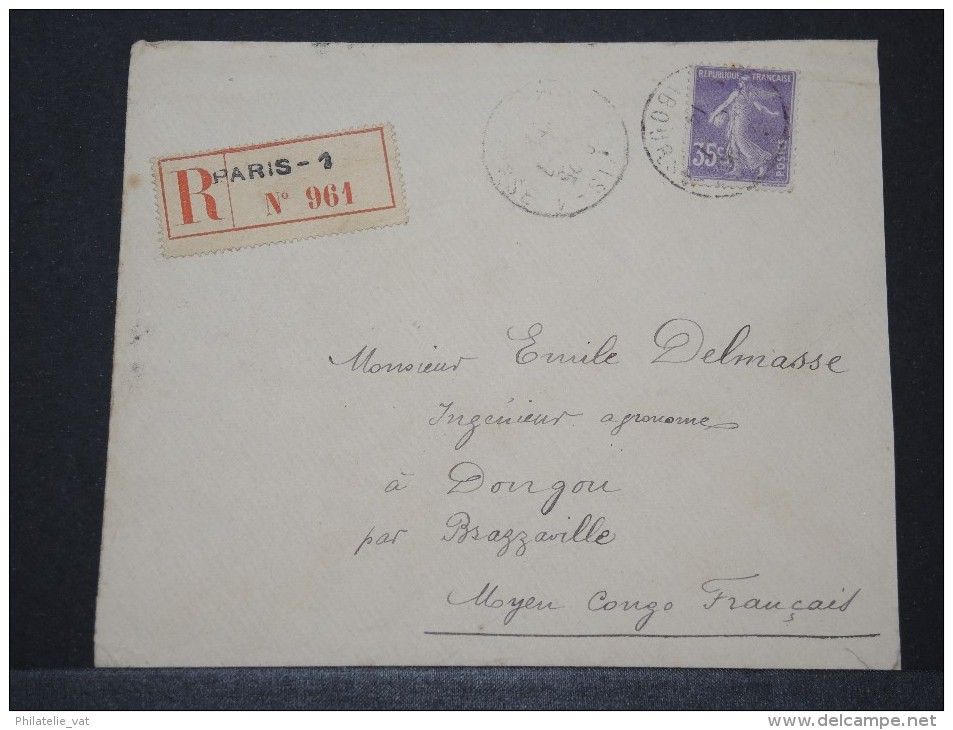 CONGO FRANCAIS - Env Pour Dongou - Lettre D´archives - Pas Courant - A Voir - Juil 1914 - P16132 - Briefe U. Dokumente