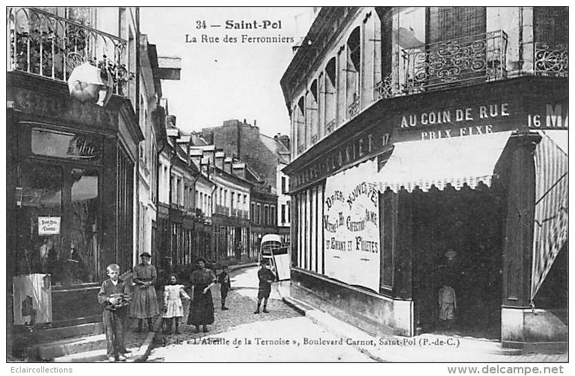 Saint Pol Sur Ternoise    62     Rue Des Ferronniers . Commerces - Saint Pol Sur Ternoise