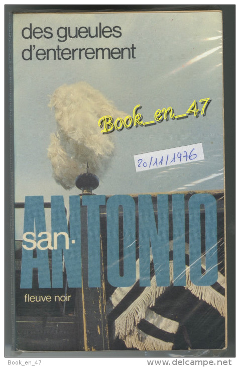 {74274} San-Antonio, Des Gueules D'enterrement , 20/11/1976 . " En Baisse " - San Antonio