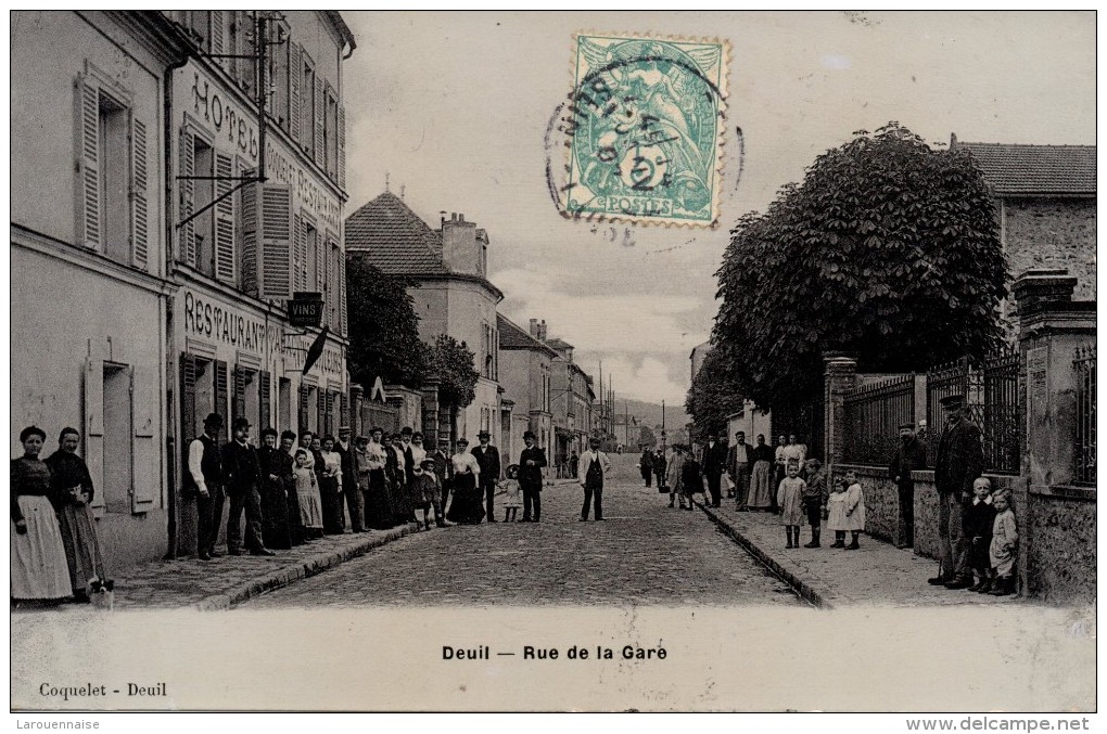 95 - DEUIL LA BARRE - Rue De La Gare - Deuil La Barre