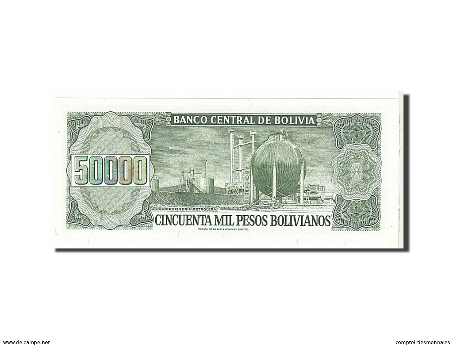 Billet, Bolivie, 50,000 Pesos Bolivianos, 1984, NEUF - Bolivie