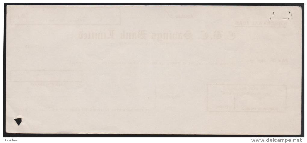 NEW SOUTH WALES - Unused C.B.C. Withdrawal Form. Good Condition - Brieven En Documenten