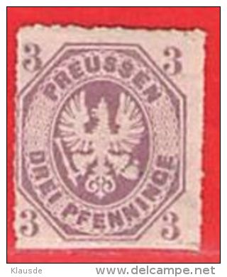 MiNr.19a X Altdeutschland Preussen - Neufs