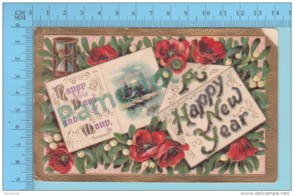 Happy New Year ( Cover Knolton 1911 Quebec )  2 Scans - Lettres & Documents