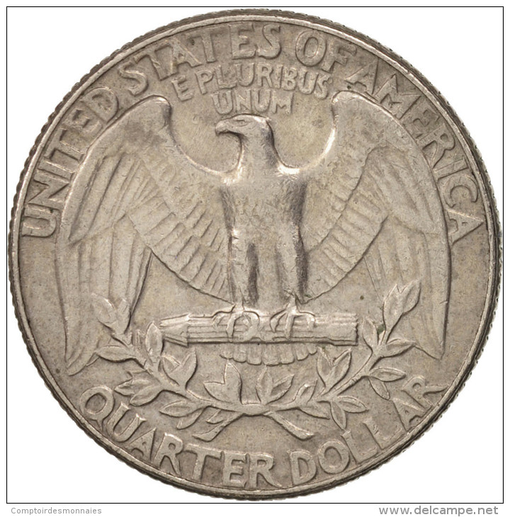 États-Unis, WWashington Quarter, 1973, Denver, TTB, KM:164A - 1932-1998: Washington