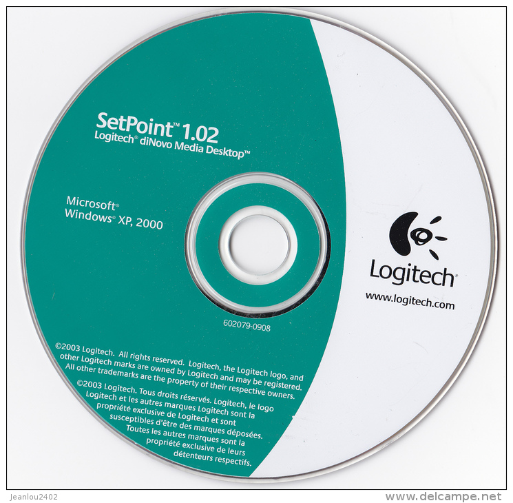 CD INSTALLATION "SETPOINT 1.02" - CD