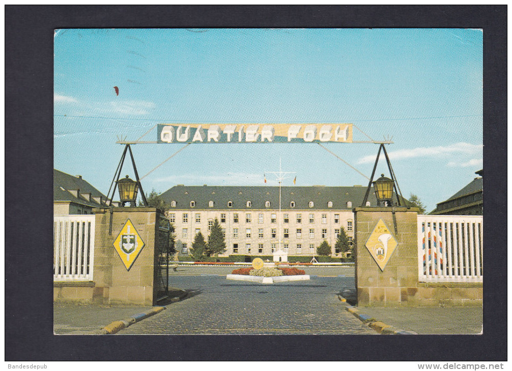 CPSM  Wittlich - Quartier Foch - 8è G.C.M. ( Caserne Forces Francaises En Allemagne Ed. T.A.P. ) - Wittlich