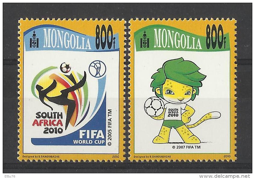 MONGOLIA  2010  FIFA  WORLD CUP SOCCER  MNH - 2010 – Sud Africa