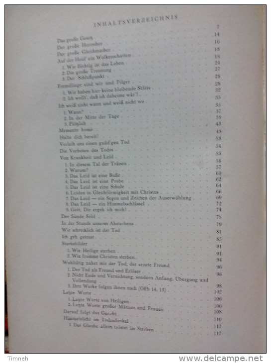 AM GRABBE EIN HILFBUCH FÜR GRABREDEN Von ALPHONS MARIA RATHGEBER1950 ECHTER VERLAG WÜRZBURG - Christendom