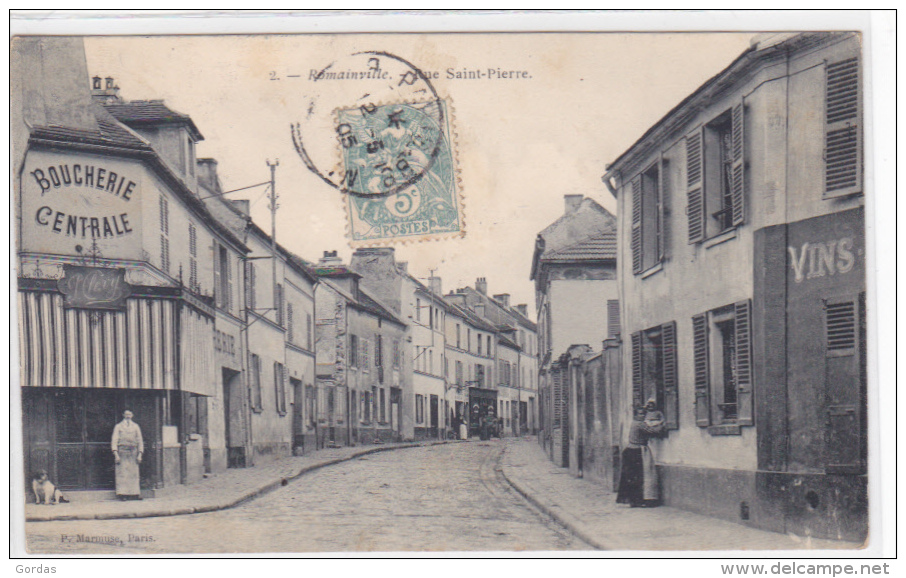 France - Romaninville - Rue Saint Pierre - Romainville