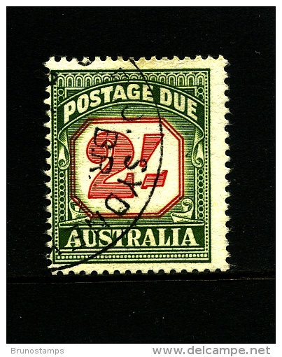 AUSTRALIA - 1960  POSTAGE   DUES  2/  NO WMK  FINE USED  SG D141 - Postage Due