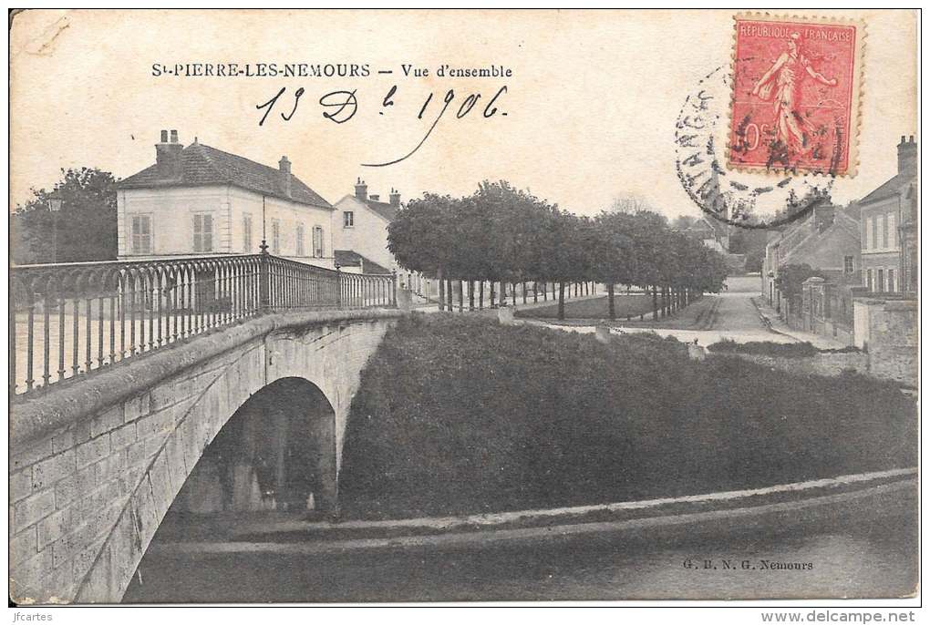 77 - ST-PIERRE-LES-NEMOURS - Vue D'ensemble - Saint Pierre Les Nemours