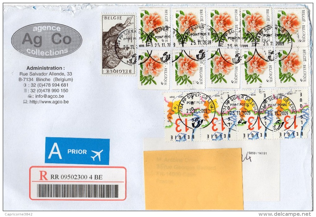 Belgique - Rhododendron Simsi (8 Timbres Yvert N°2733) + 150e Anniversaire Du Partage Du Luxembourg (4x N°2338) - Covers & Documents