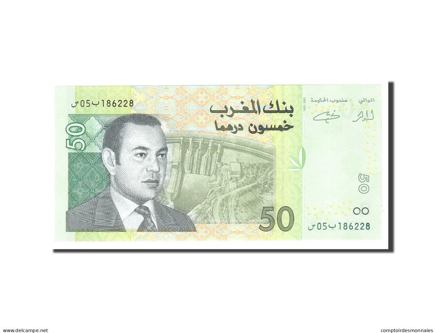 Billet, Maroc, 50 Dirhams, 2002, Undated, KM:69a, SPL - Marokko