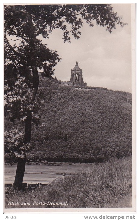 AK Blick Zum Porta-Denkmal - 1930 (21491) - Porta Westfalica