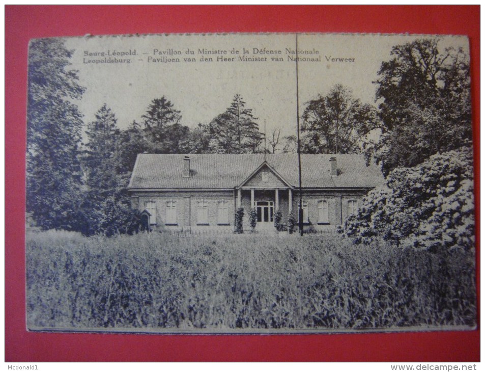 LEOPOLDSBURG --- Kamp Van Beverloo --- Pavillon Du Ministre De La Défense Nationale ( Lot De 3 Cartes ) - Leopoldsburg