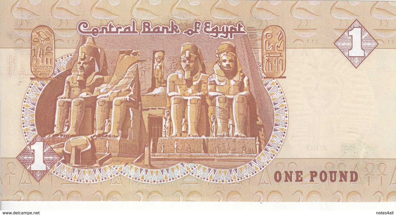 EGYPT 1 EGP POUND 1993 1999 2000 P-50e SIG/HASSAN #19 UNC */* - Egypte