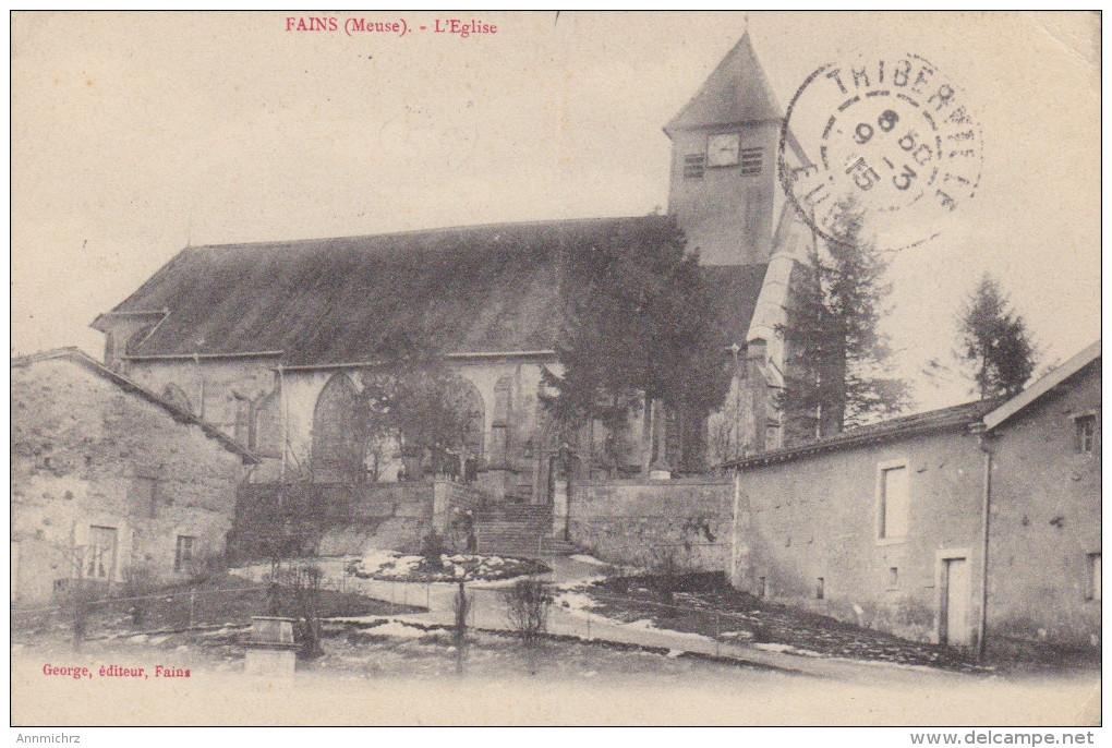 FAIN EGLISE 1915 - Pierrefitte Sur Aire