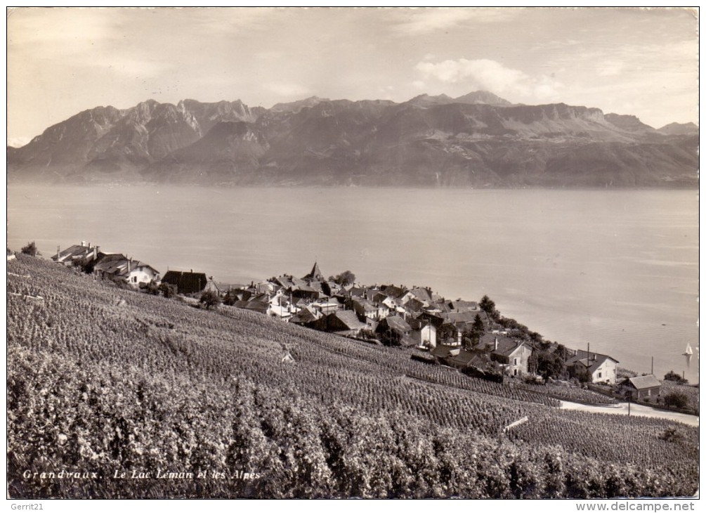 CH 1091 GRANDVAUX, Lac Leman, 1962 - Grandvaux