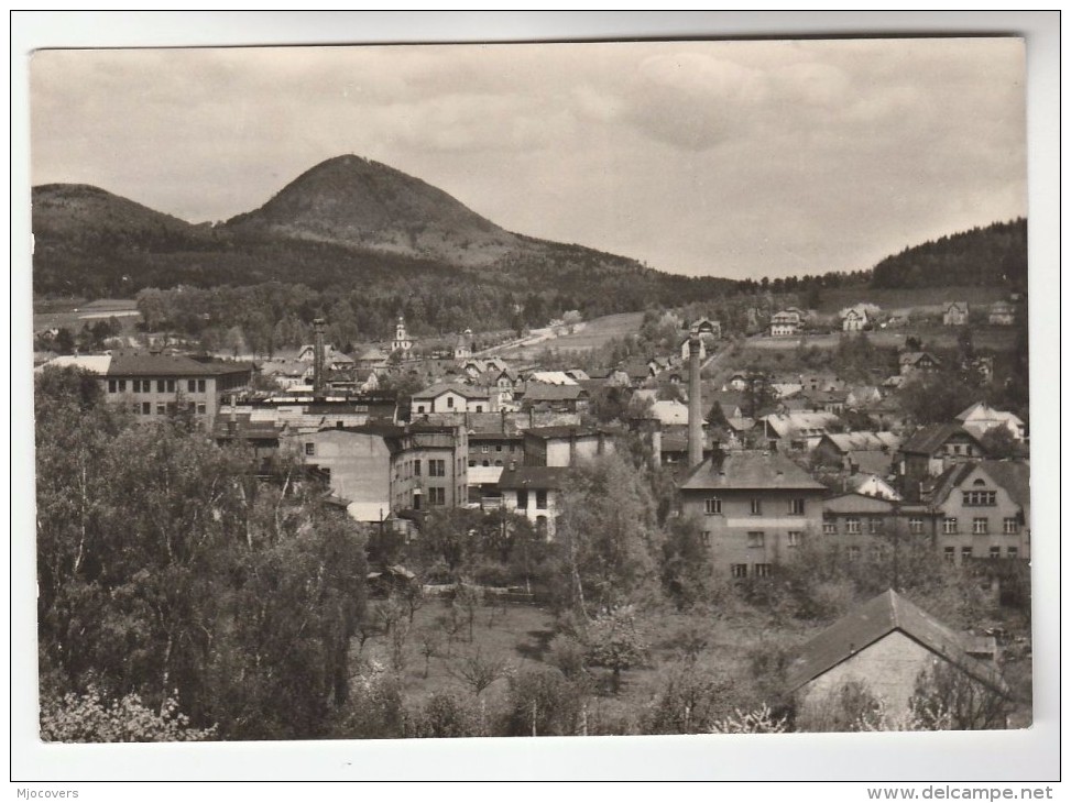 1971  CZECHOSLOVAKIA COVER Stamps 60h Ostrava (postcard KRKONOOSE MOUNTAIN ) - Cartas & Documentos