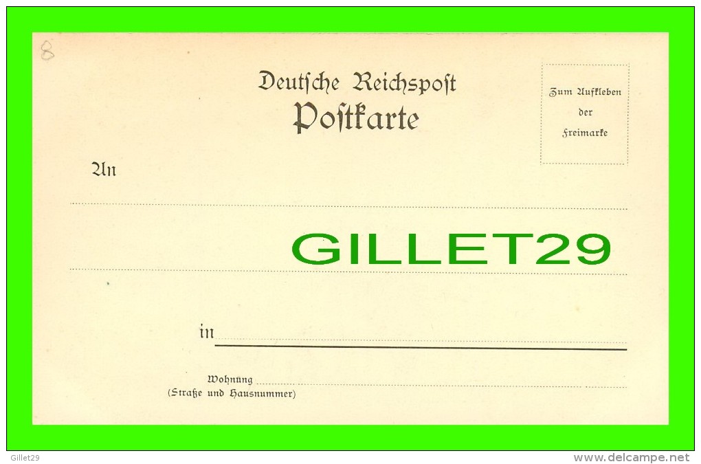 RUDELSBURG, GERMANY - NOLLENDORF-PLATZ - ANIMATED - L. SAALFELD - S. W. 29 - L. S. B. - - Bad Koesen