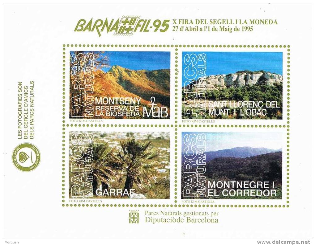 Lupa 1133. Hojita Barnafil 1995. Montseny, Garraf. Montnegre, St. Llorens, Viñeta - Errors & Oddities