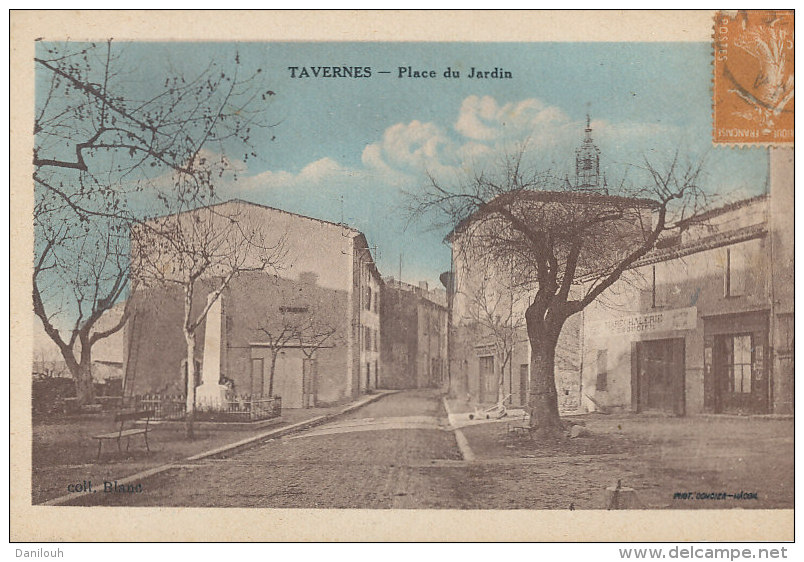 83 // TAVERNES   Place Du Jardin - Tavernes