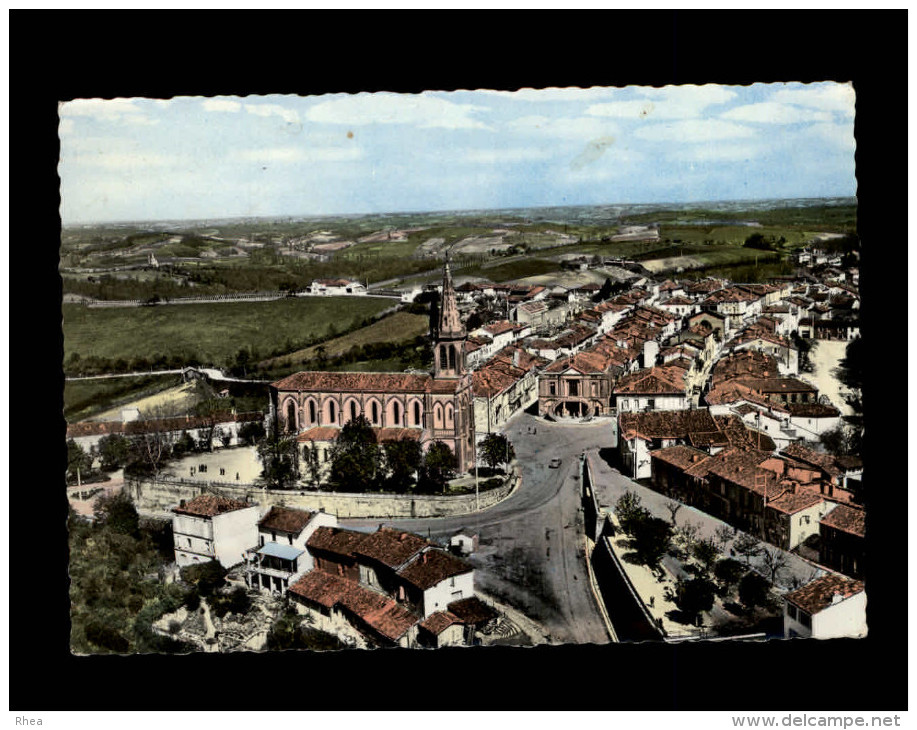 82 - LAFRANCAISE - Vue Aérienne - Lafrancaise