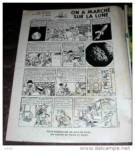 ELLE.  1961.  0815.  TRICOT EN FILET. TINTIN - Mode