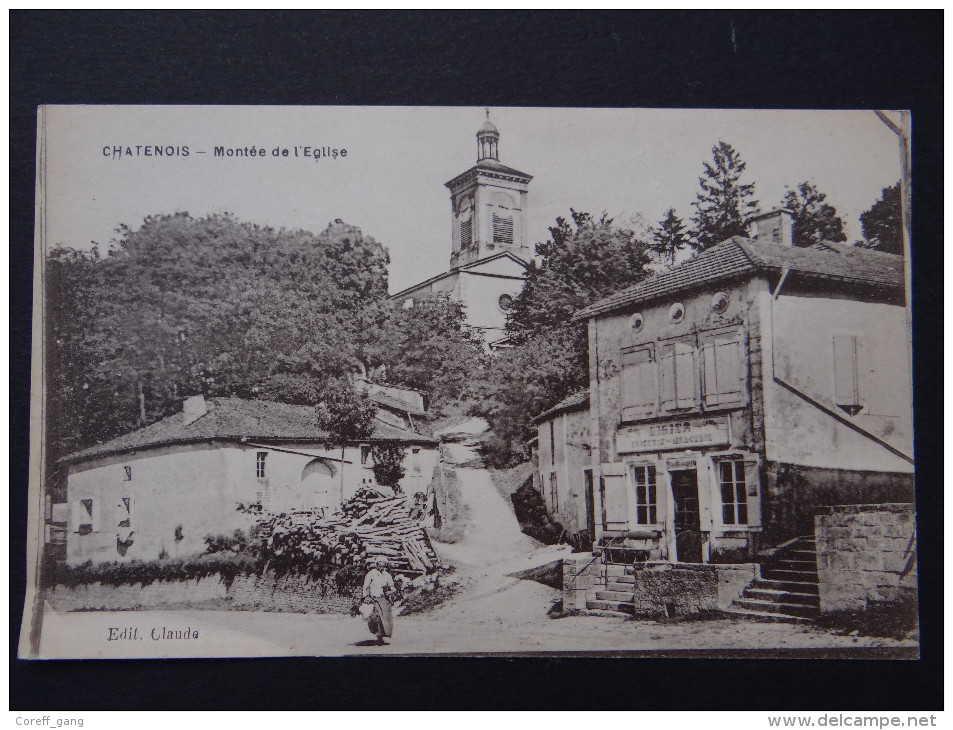 CHATENOIS - Montée De L'église Epicerie MercerieDibier - Chatenois