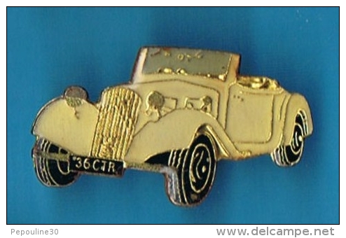 PIN´S //  ** CITROËN ** TRACTION 11 B ** CABRIOLET ** 1937 ** - Citroën