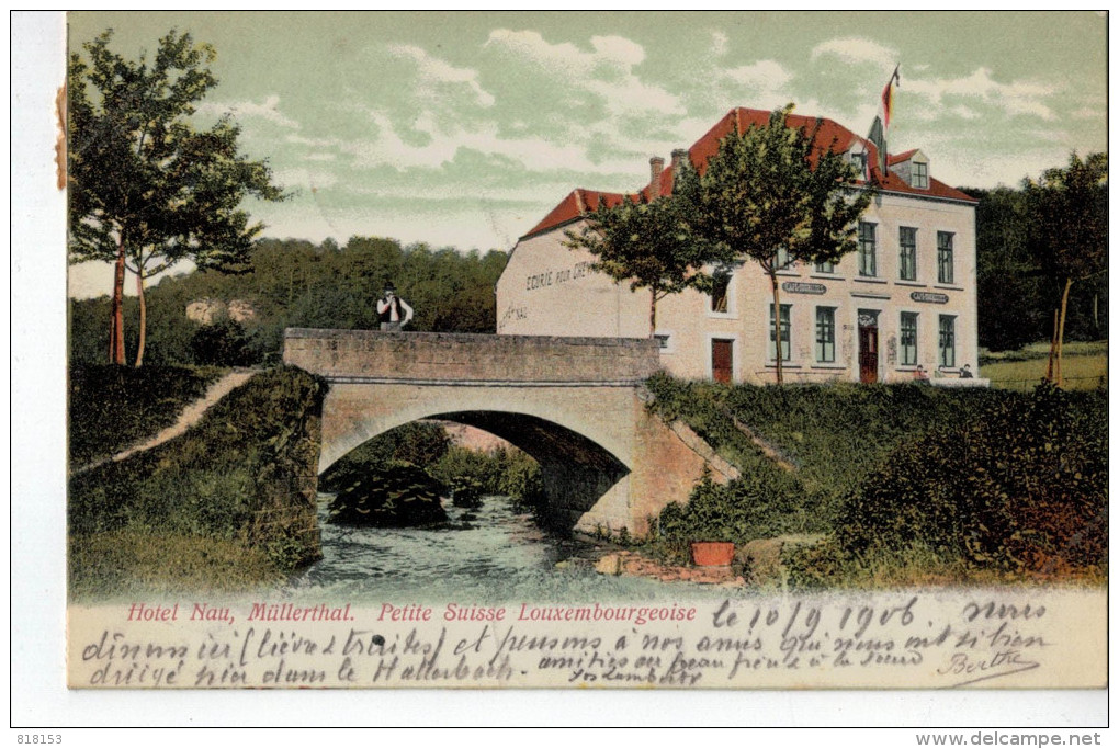 Müllerthal:Hôtel Nau(1906) - Müllerthal