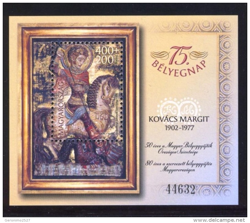 HUNGARY 2002 EVENTS Art Icon Painting Exhibitions STAMPDAY - Fine S/S MNH - Nuevos