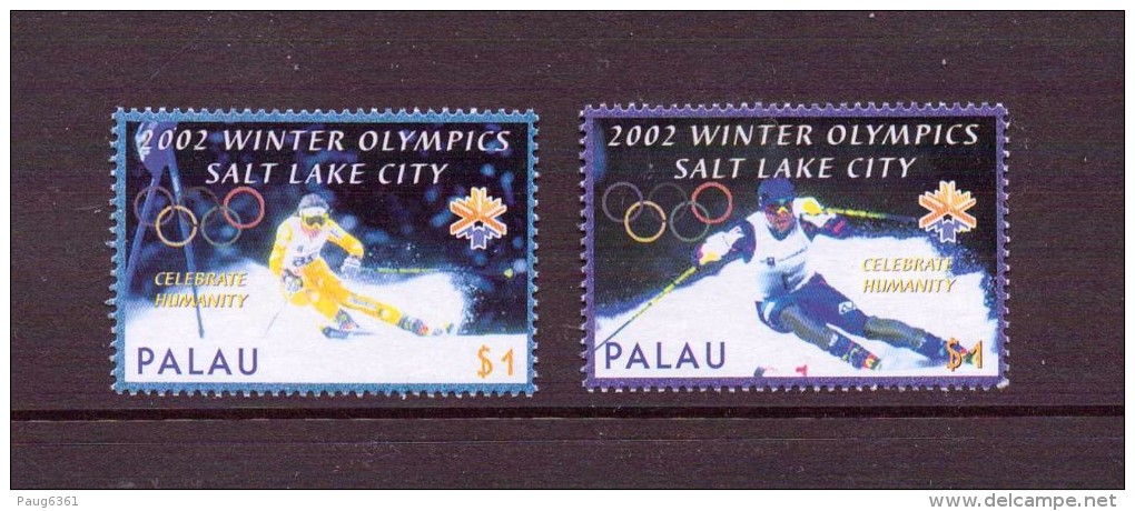 PALAU 2002 JO ANNEAUX COULEUR YVERT N° NEUF MNH** - Winter 2002: Salt Lake City