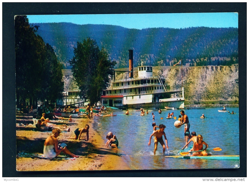 CANADA  -  Penticton  SS Sicamous  Unused Postcard - Penticton