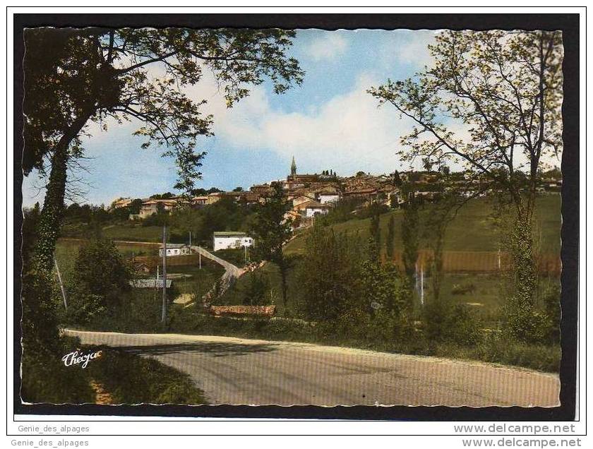 82 MONCLAR De QUERCY, Vue Générale, CPSM 10x15, Ed Théojac, Voyagé En 19?5 - Montclar De Quercy