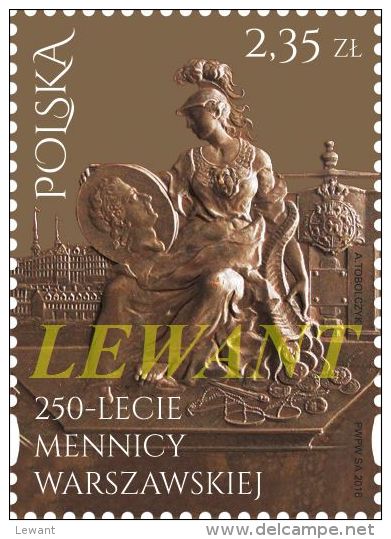 2016.01.21. 250th Anniversary Of The Warsaw Mint - MNH - Nuovi