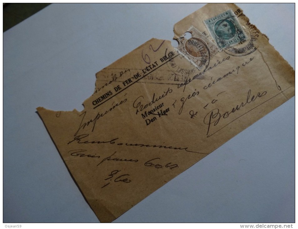 Document Enveloppe Chemin De Fer-remboursement - Other & Unclassified