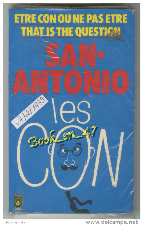 {51966} San-Antonio Hors Série , Les Con , Presses Pocket N° 1719 , 07/02/1979 . " En Baisse " - San Antonio