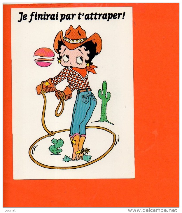 BETTY BOOP - N°11- Je Finirai Par T'attrapper Editions Dalix (non écrite) - Comics