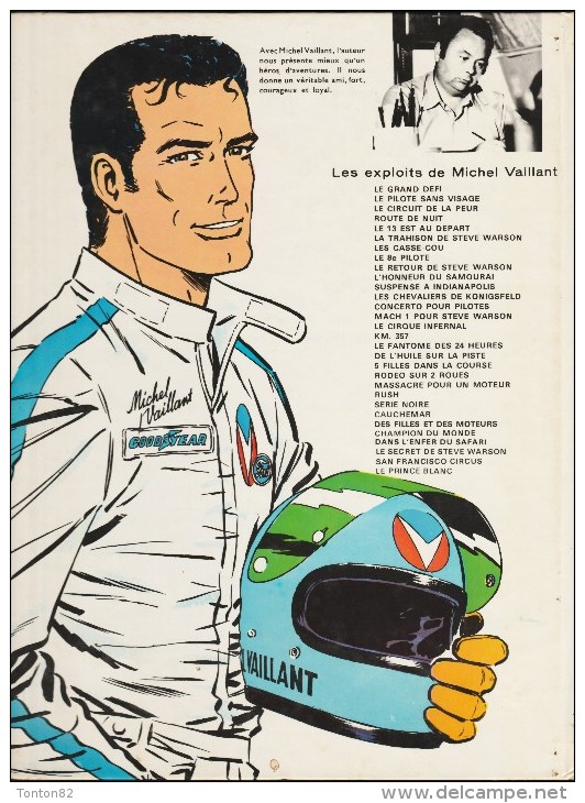 Jean Graton - Michel Vaillant N° 26 - Champion Du Monde - Les Éditions Dargaud - ( 1974 ) . - Michel Vaillant