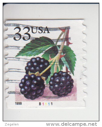Verenigde Staten(United States) Rolzegel Met Plaatnummer Michel-nr 3113 I BL Plaat  B1111 - Ruedecillas (Números De Placas)